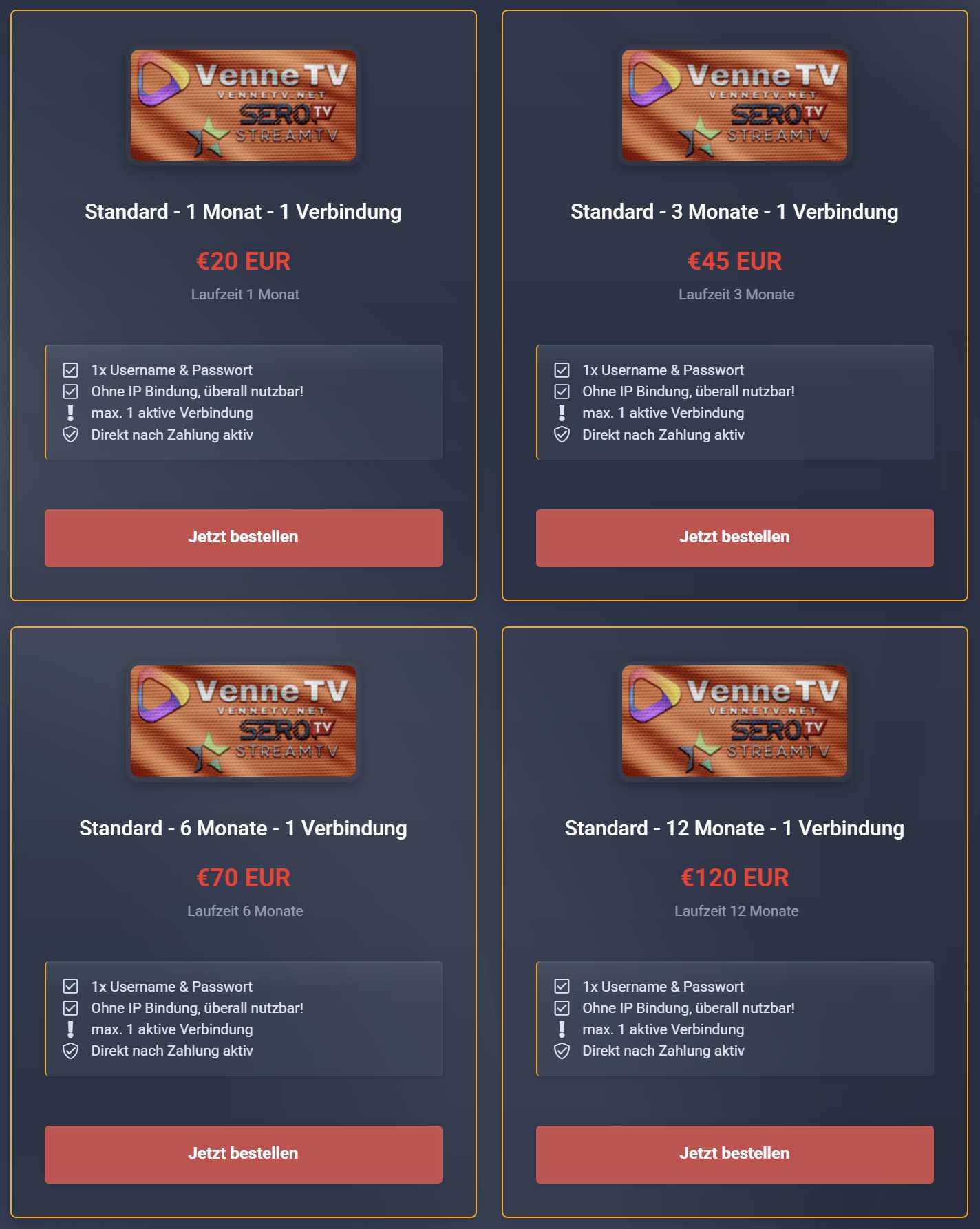 Zugang in den Warenkorb legen